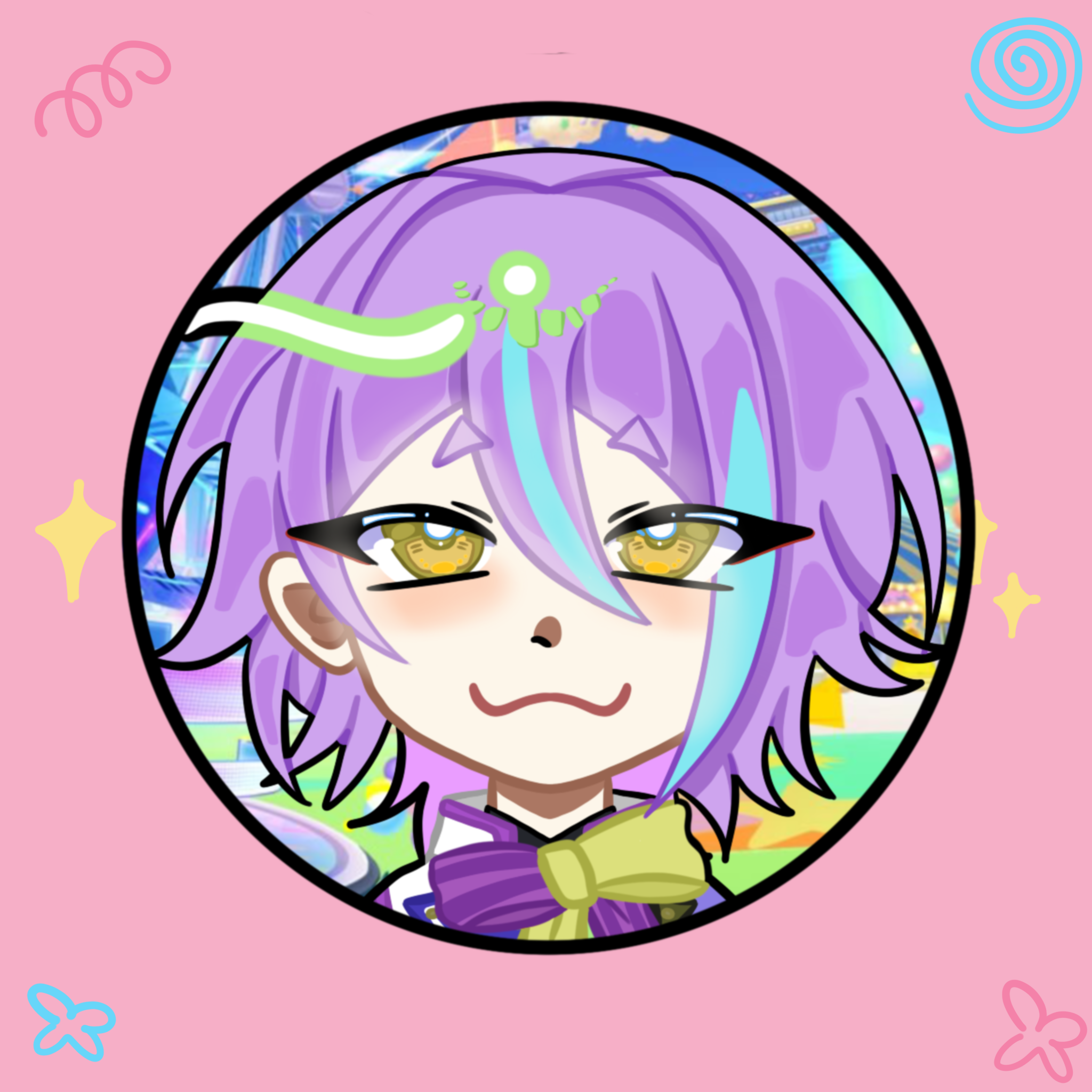 Wonderland x showtime pin button- Rui