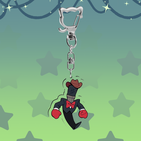 Cowboy Mike (Jongler) Keychain