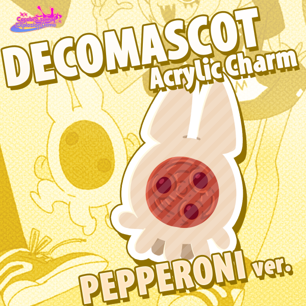 DecoMascot Acrylic Charm - Pepperoni