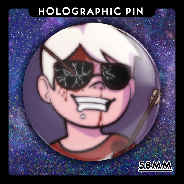 Dave Strider (Homestuck) | Holographic Pin
