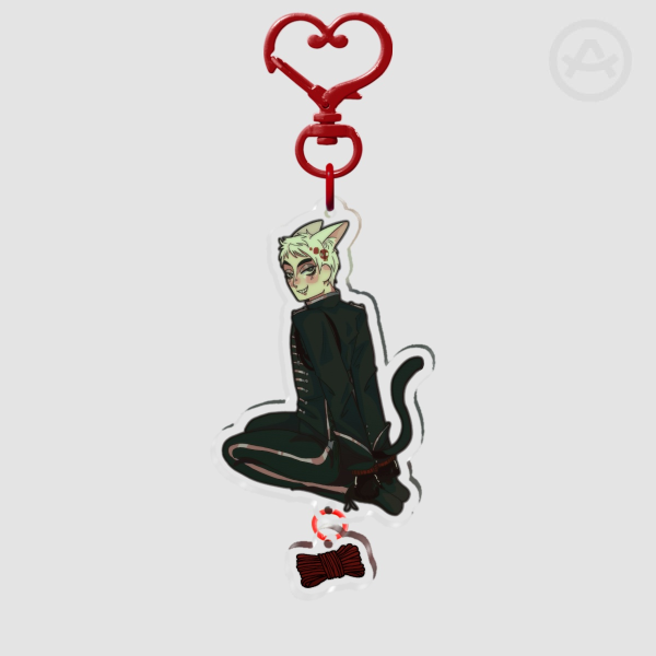 MY CHEMICAL ROMANCE KITTY GERARD KEYCHAIN <3