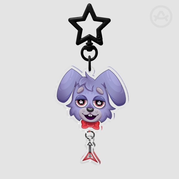 Bonnie Connection Keychain - FNAF