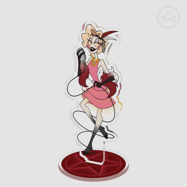 Hazbin Hotel Flapper Lucifer Acrylic Standee