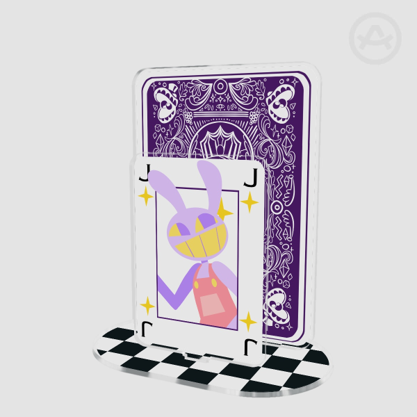 Jax Playing Card Standee