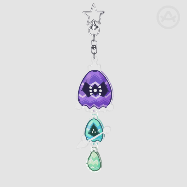 Shimmer Connected Keychain