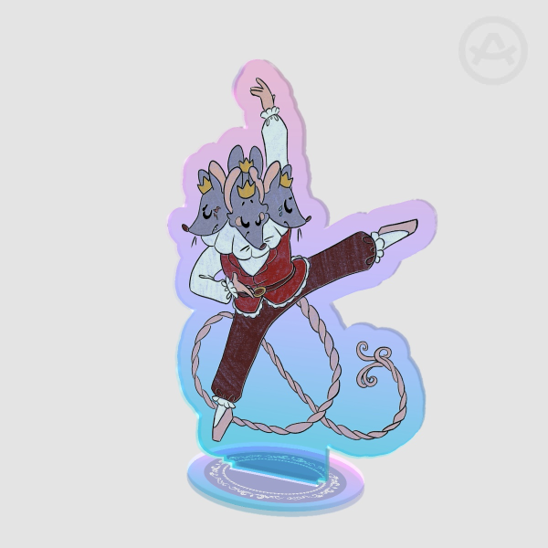 Dancing Rat King - Colored Acrylic Standee