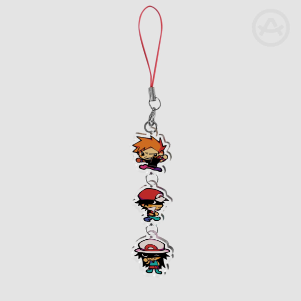 Pokemon - Kantrio linked keychain