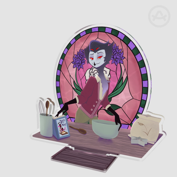 Baking Amends Clear Acrylic Standees