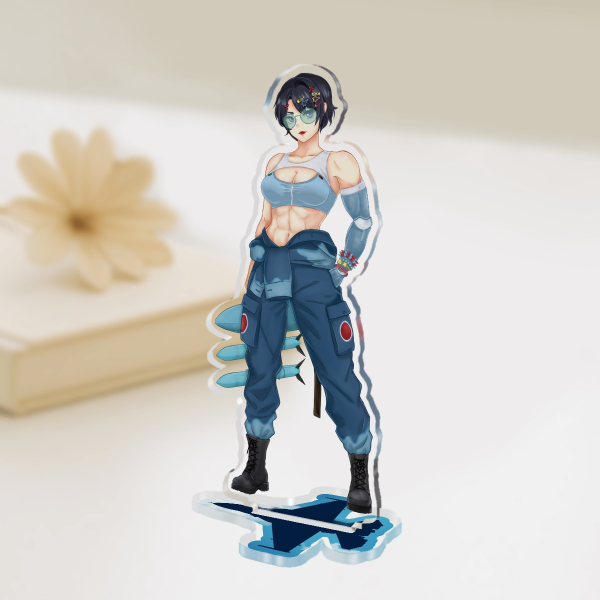 F-2-chan Clear Acrylic Standee