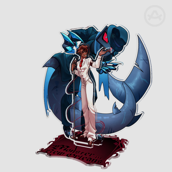 Radiostatic standee