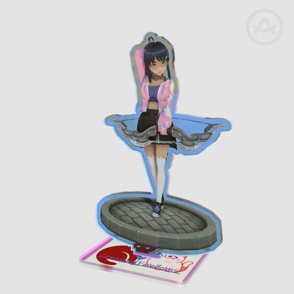 Crack Shot Cross Standee