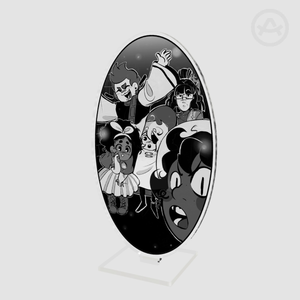 Mirror picture | ISAT | Clear Acrylic Standees