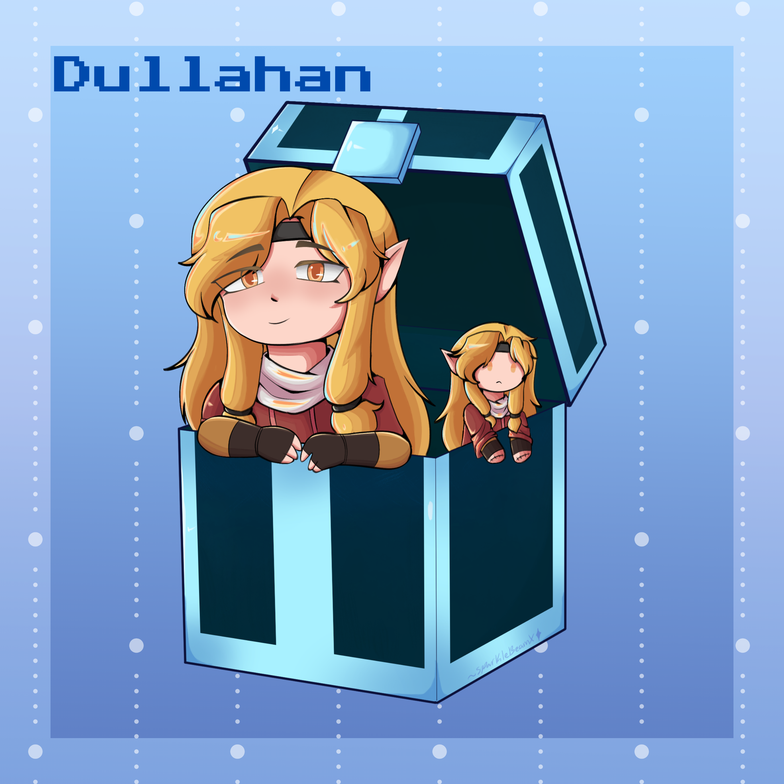 Dullahan Chest Charm