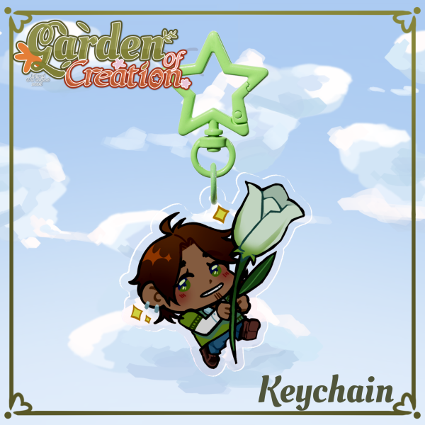 Shin - Tulip Keychain -  Garden of Creation Collab