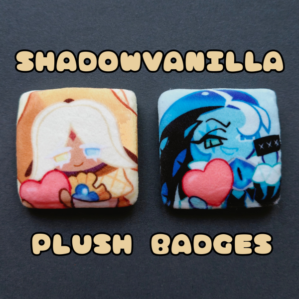 Shadowvanilla <3 Plush badges