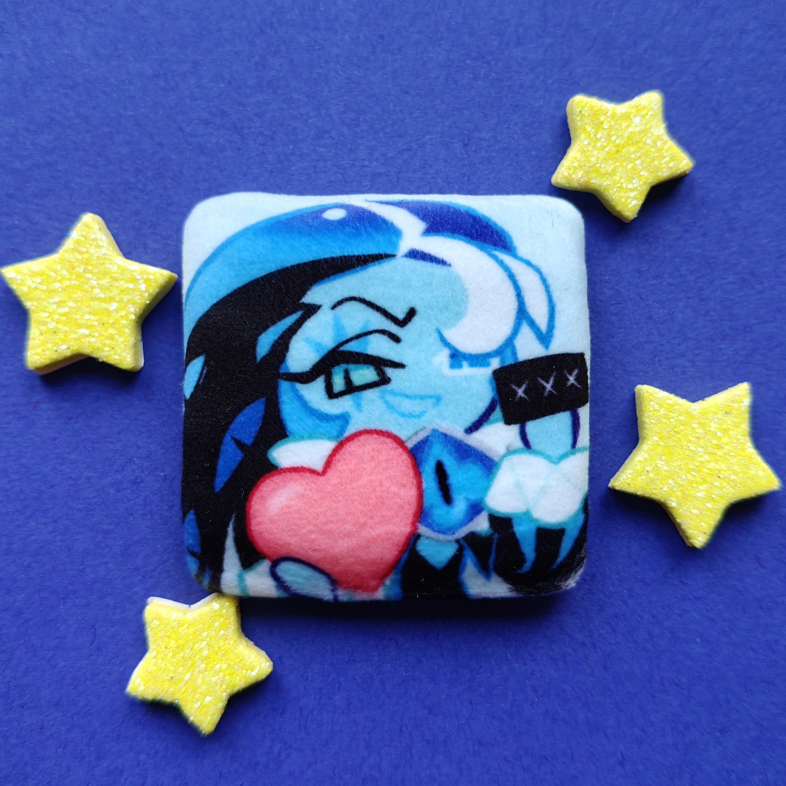 Shadow Milk <3 Plush Badge