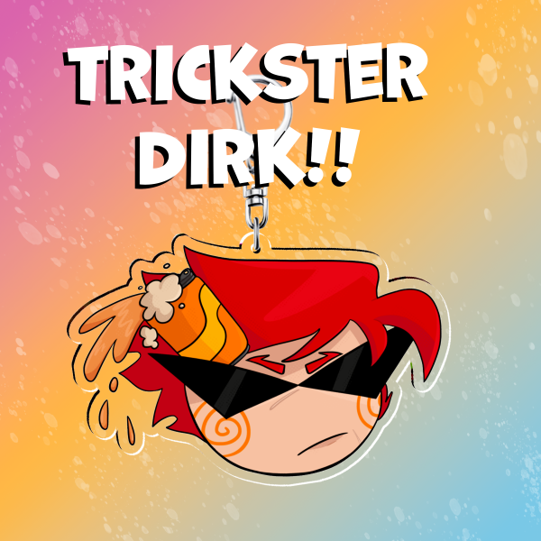 Trickster Dirk Strider Keychain