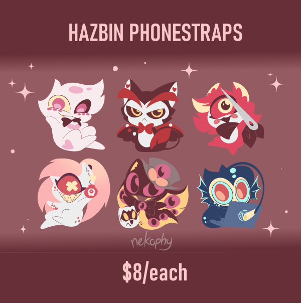 Kitty Phonestrap Series: Hotel Families