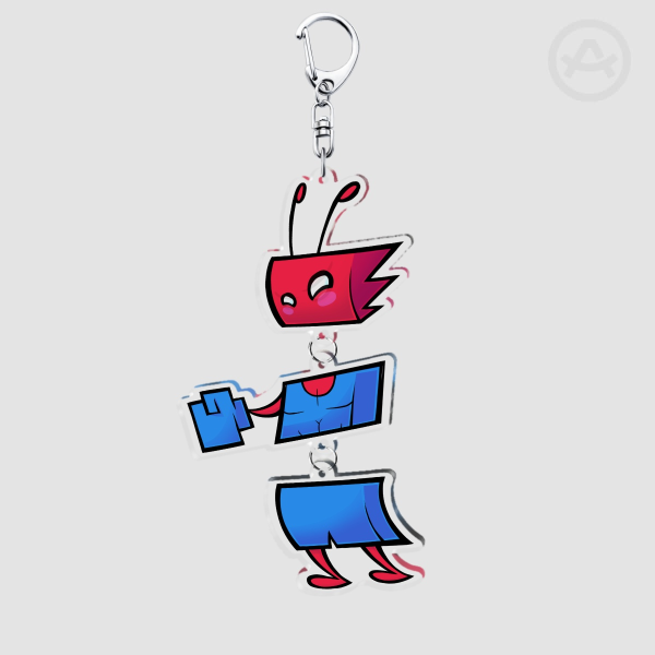 Build-A-Bloxxer Keychain