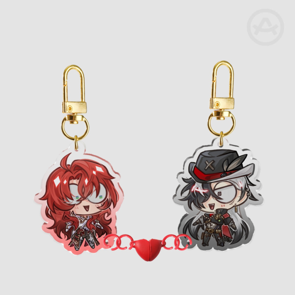 HSR Argenti & Boothill | Argenhill |Magnet keychain