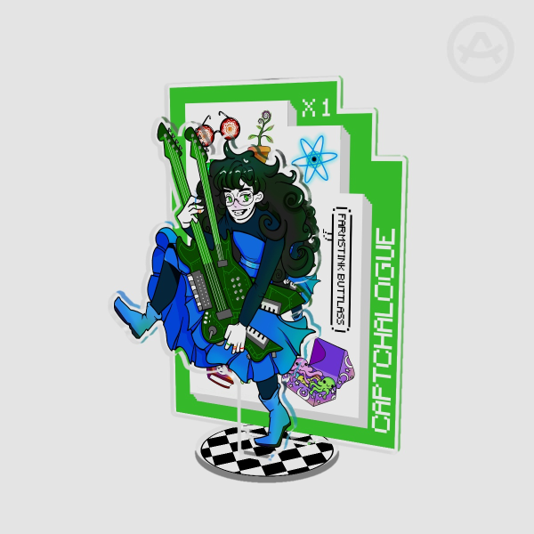 Homestuck Jade Harley Double Insert Acrylic Standee