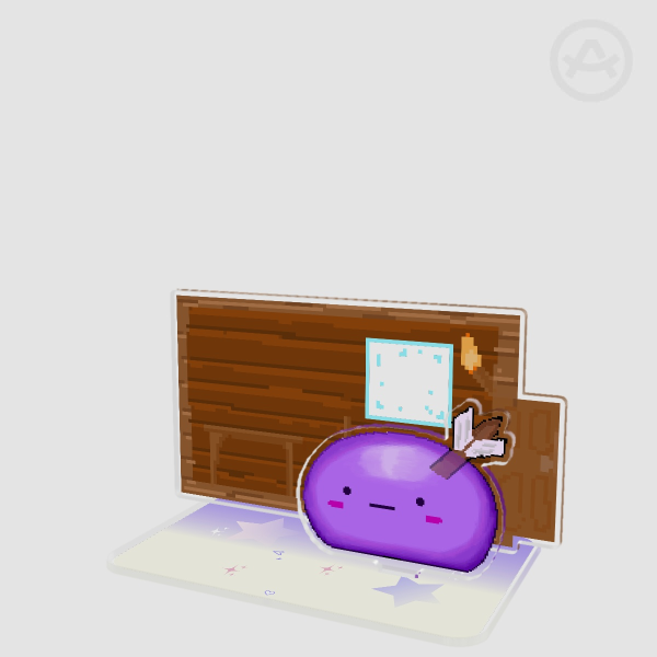 Clumsy Slime Standee
