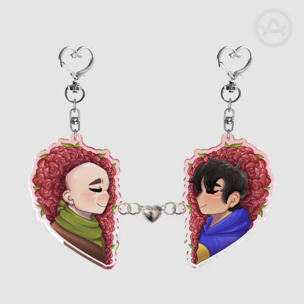 Hideduo Connection Keychain - QSMP