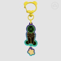Crosby Fisher || Databrawl Connection Keychain