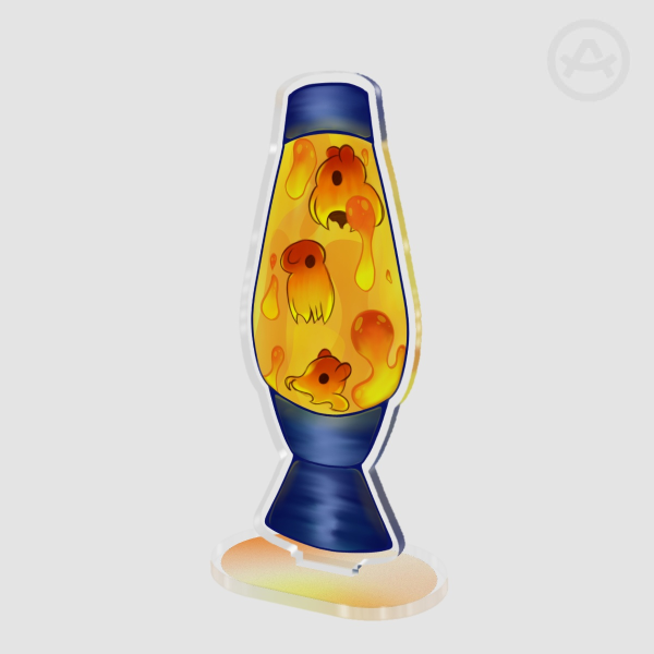 Lava lamp octopi Standees