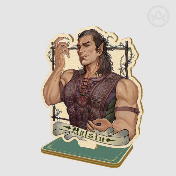 Halsin Wooden Standee