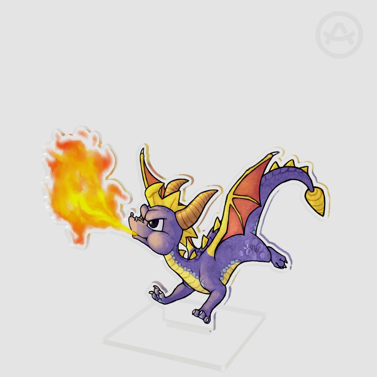 Fiery Spyro Acrylic Standee