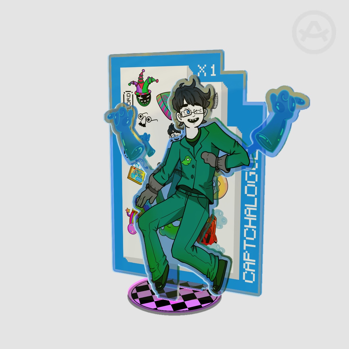 Homestuck John Egbert Double Insert Acrylic Standee