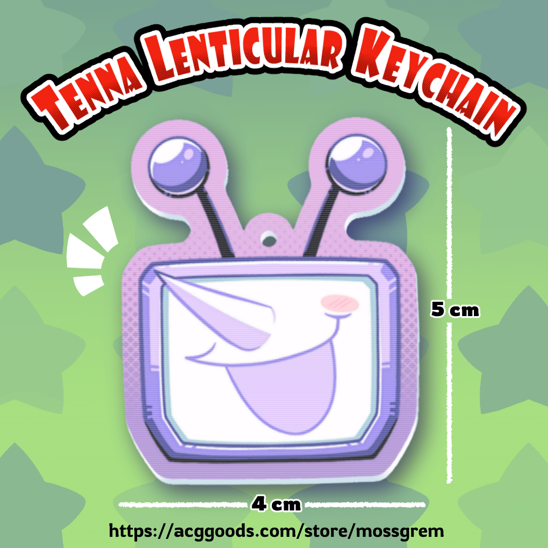 Talking Tenna Lenticular Keychain