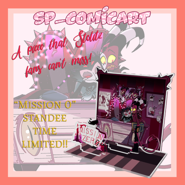 Stolitz "Mission 0" Triple Insert Acrylic Standees