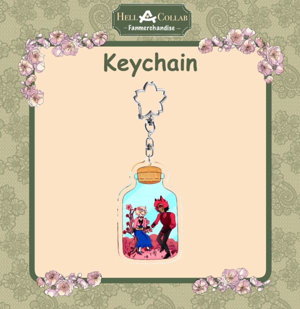 Radioapple Spring collection Clear Acrylic Keychains