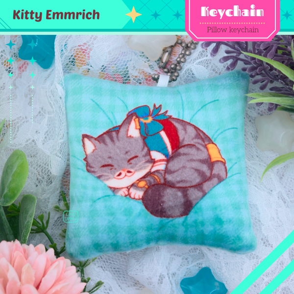 Kitty Emmrich - Meepy (mini pillow keychain)