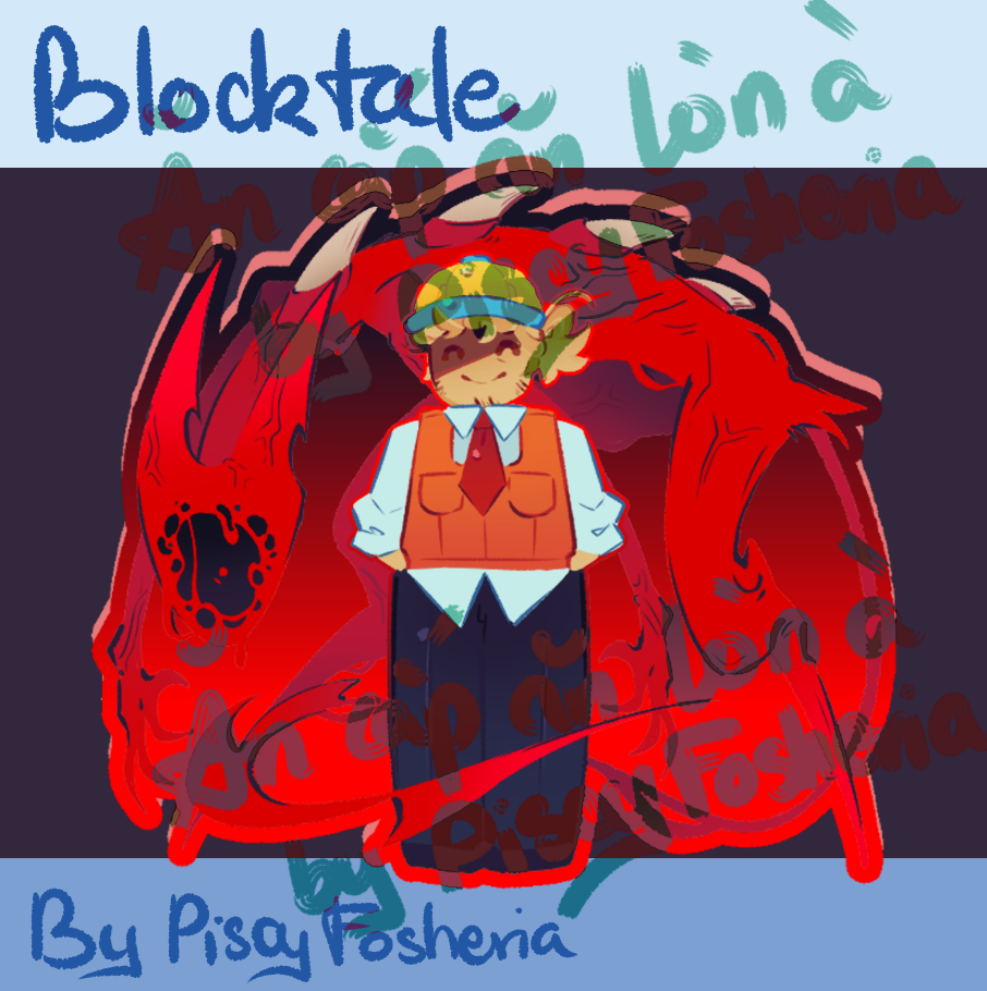 (Blocktale) Hatred keychain