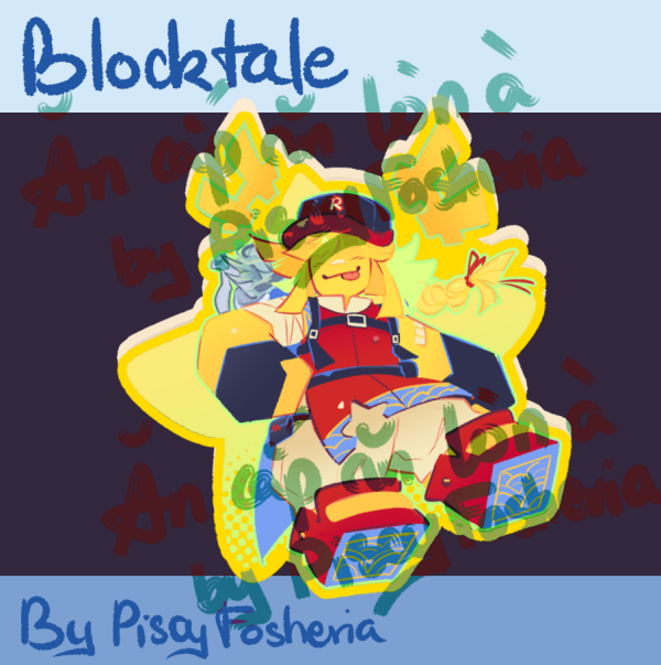 (Blocktale) Player keychain