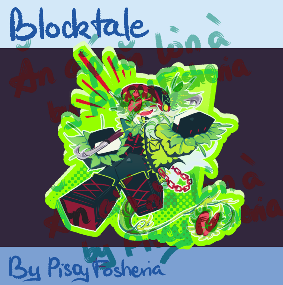 (Blocktale) Griefer keychain