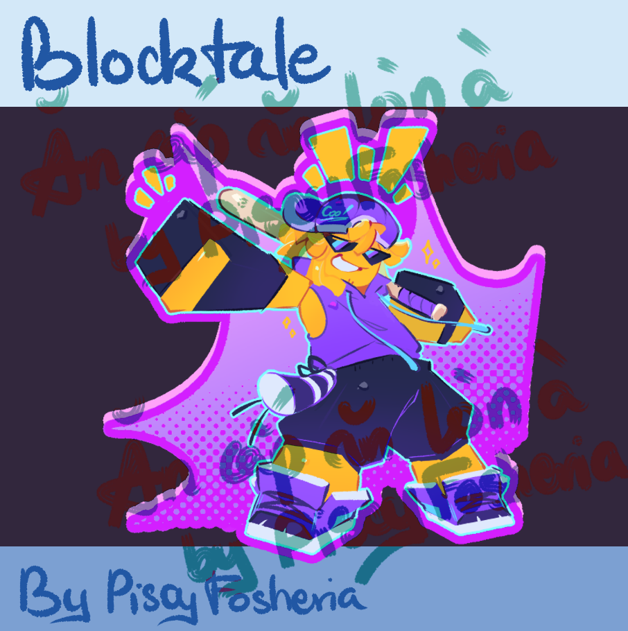 (Blocktale) Finn Mccool keychain