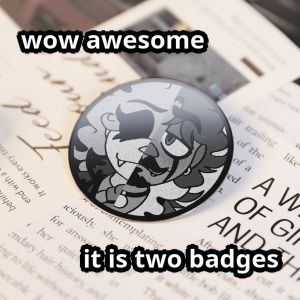Josejos Metal Badges (fire emoji)