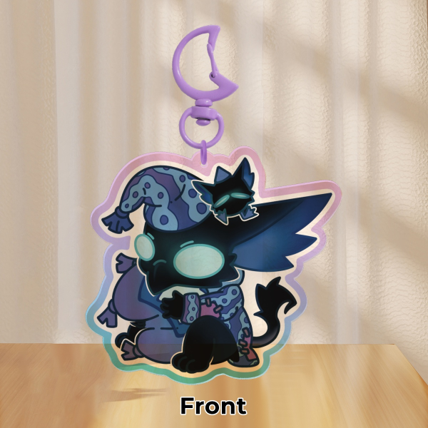 Deadlock Rem | Moon Keychain