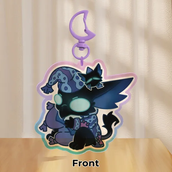 Deadlock Rem | Moon Keychain