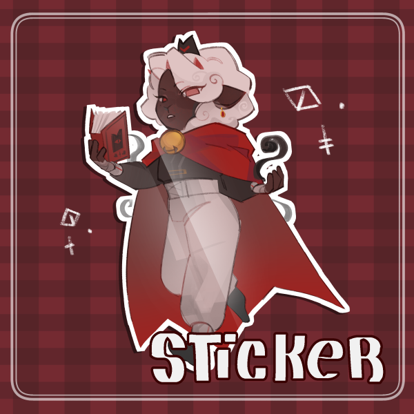 Cult of the Lamb sticker - Leader