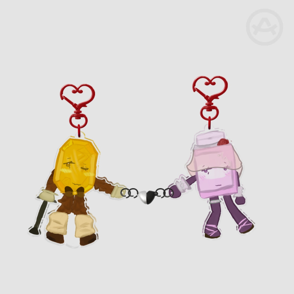 PaintPaz Magnet Keychains