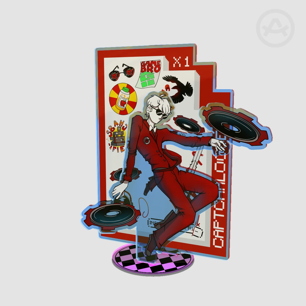 Homestuck Dave Strider Double Insert Acrylic Standee