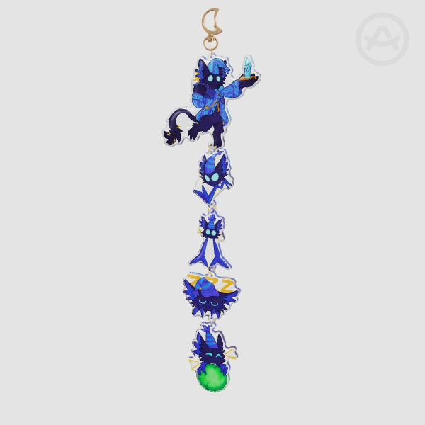 Full Rem connection keychain! [Epoxy]