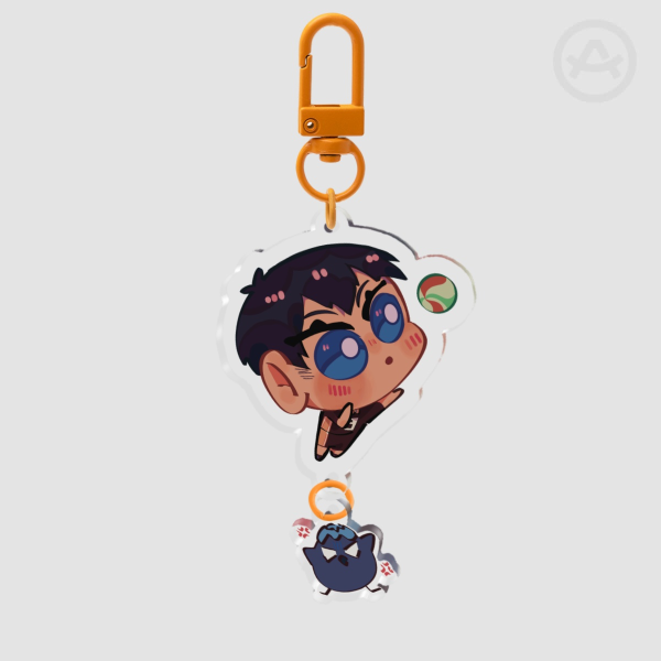 Kageyama HQ Keychain