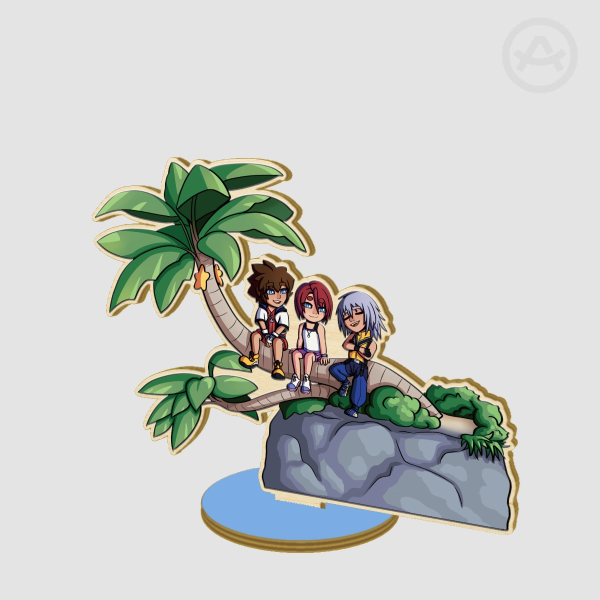 Destiny Trio Tree Standee