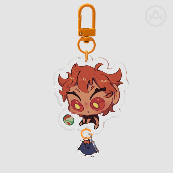Hinata HQ Keychain